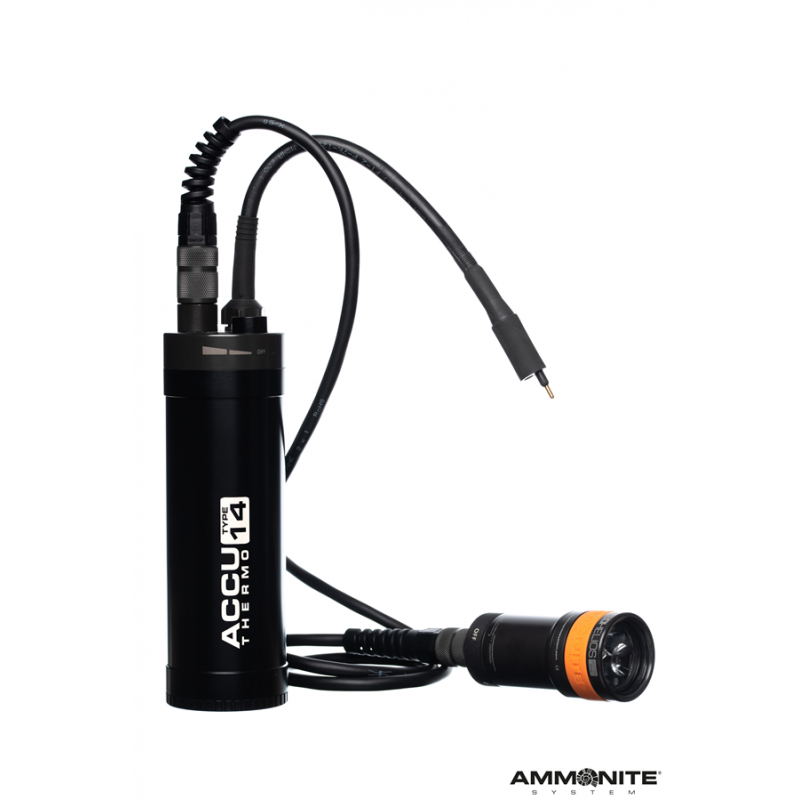 ACCU THERMO TYPE 14 + LED HELIOS HD cable HD Waterproof case