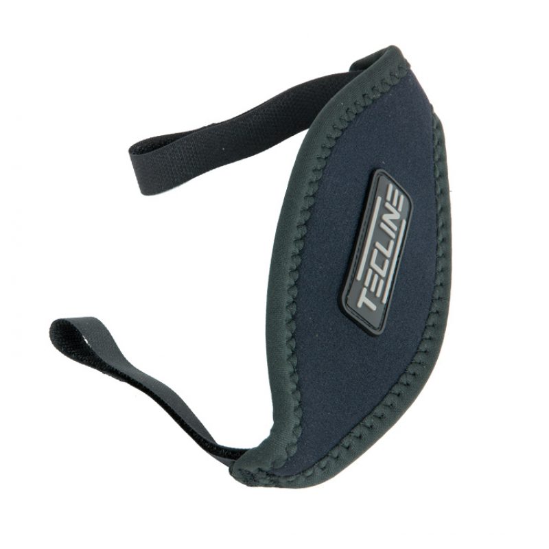 Neoprene mask strap with velcro 20mm wide - TecLine logo