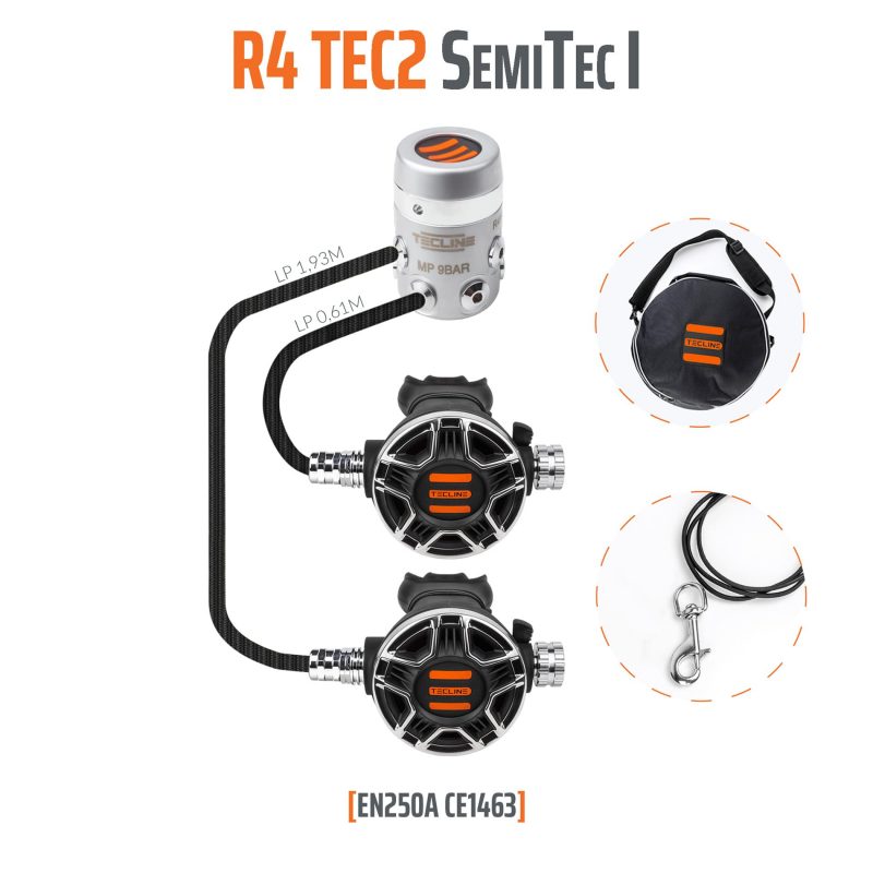 Regulator R4 TEC2 SemiTec I set - EN250A T15390 opti