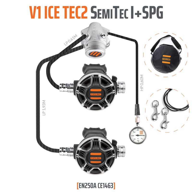 Regulator V1 ICE TEC2 SemiTec I set with SPG - EN250A T15250 opti