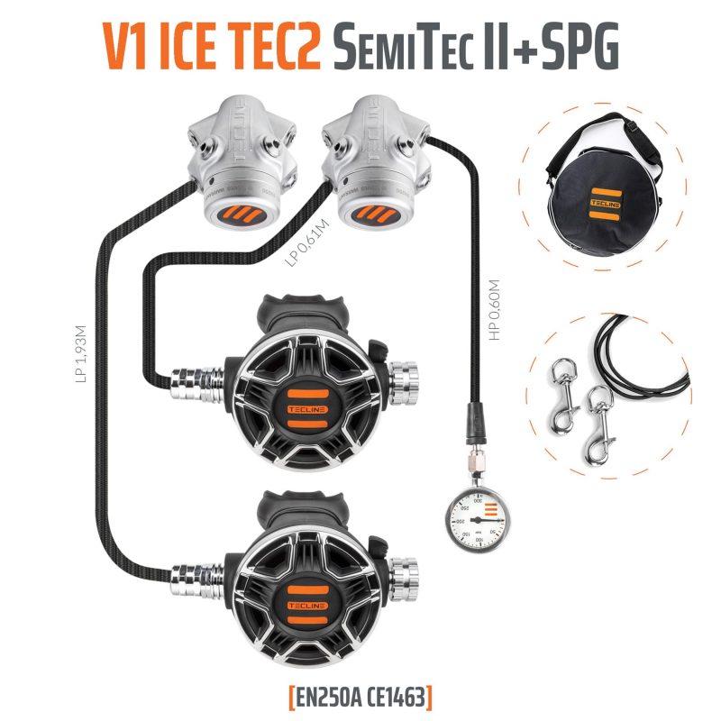 Regulator V1 ICE TEC2 SemiTec II set with SPG- EN250A T15260 opti
