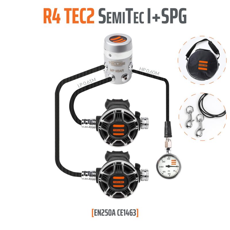 REGULATOR R4 TEC2 SEMITEC I SET WITH SPG - EN250A T15395 opti
