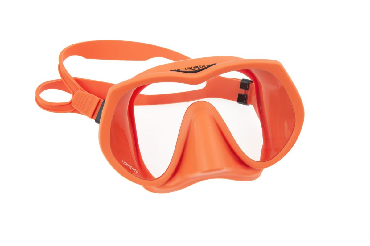 TecLine Frameless Super View mask, orange T05062 opti