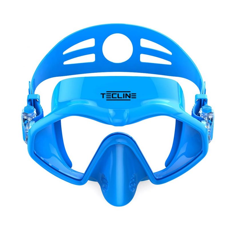 Tecline Frameless Neon mask - neon blue T05075-01 opti