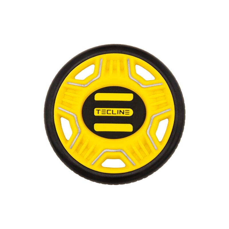 COVER FOR II-ND ST. REC1 WITH COVER RING AND WASHER - YELLOW