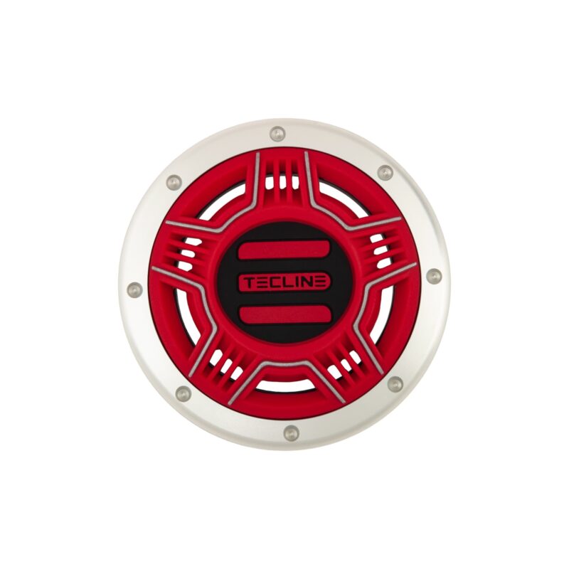 COVER FOR II-ND ST. TEC1 WITH COVER RING AND WASHER - RED (UPGARDE FOR R2 TEC, R 5 TEC, V2)